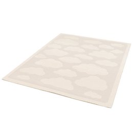 Tapis enfant avec effet relief NUAGES