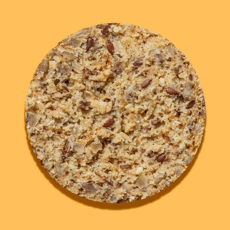 Nachfüller für Bio-Brotbackmischung im Glas "Haferhäppchen" (600 g)
