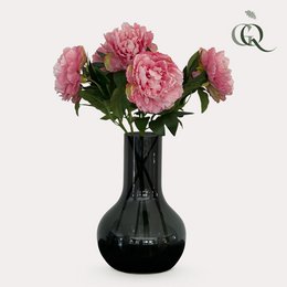 Kunstige blomster Solo - Lyserød - Pæoner - x 5 - 65cm