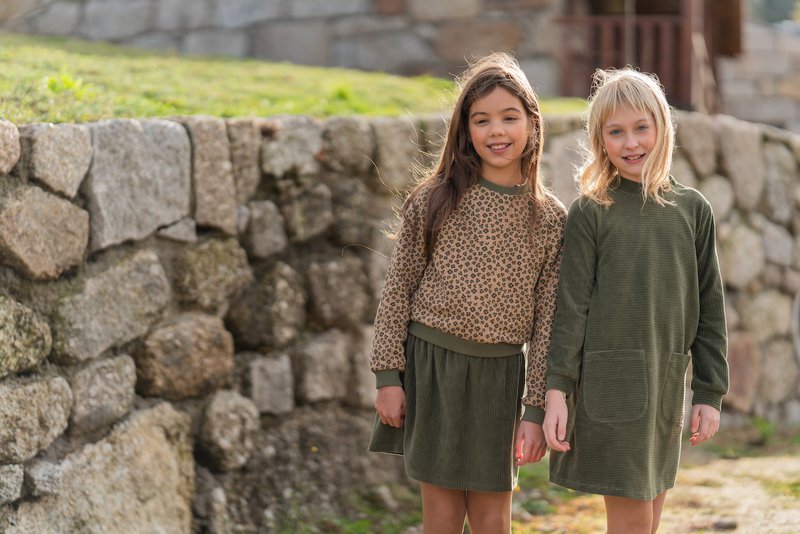 Beskær Pulli Virginia Camel Print
