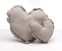 Muslin pude "Little Heart"