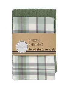 Ten Cate Essentials - 2PACK Kitchen Towel Set - Light Green