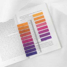 Dromerige horizon | Ordenen plaknotities | Transparante sticky notes voor markering | Plakstrips | Paginamarkering