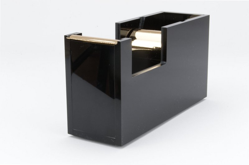 Klebebandabroller Schwarz Gold