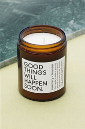 Gode ​​ting ... Lys rosmarin x lavendel / ESSENTIALS duftlys