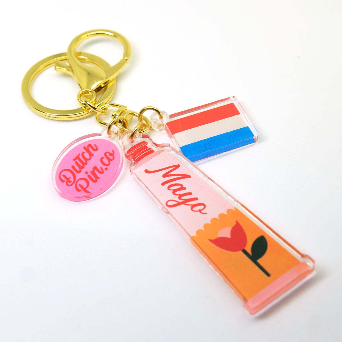 Nederlandse Mayo Sleutelhanger