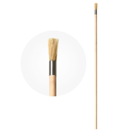 Spazzola per terrario per piante - Legno - Lunga 60 cm