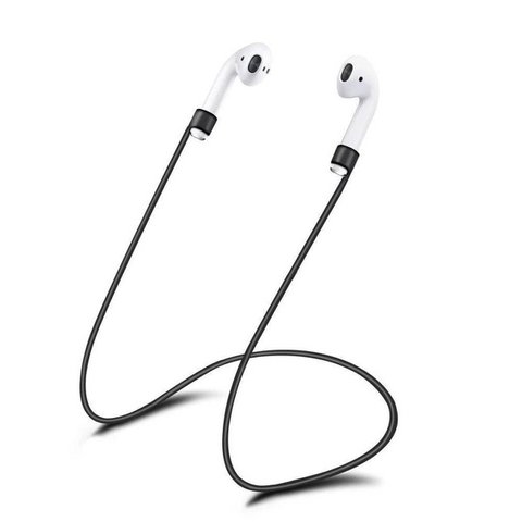 Timmy Toys - AX032 - Silliconen Strap For Airpods - Black - 55cm - 1 Piece