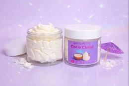Pisket kokosnøddesmør – 100 % naturlig shea-chantilly (krop og hår)
