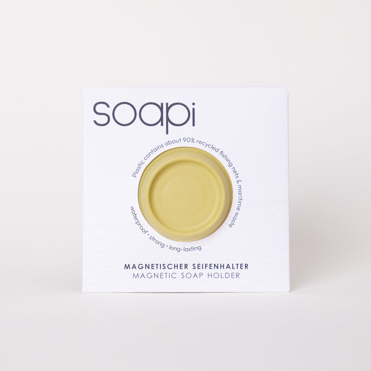 Soapi / Magnetic soap holder / Yellow