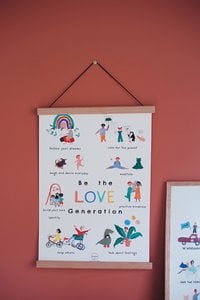 Poster "Be the Love Generation" - 50 x 70 cm