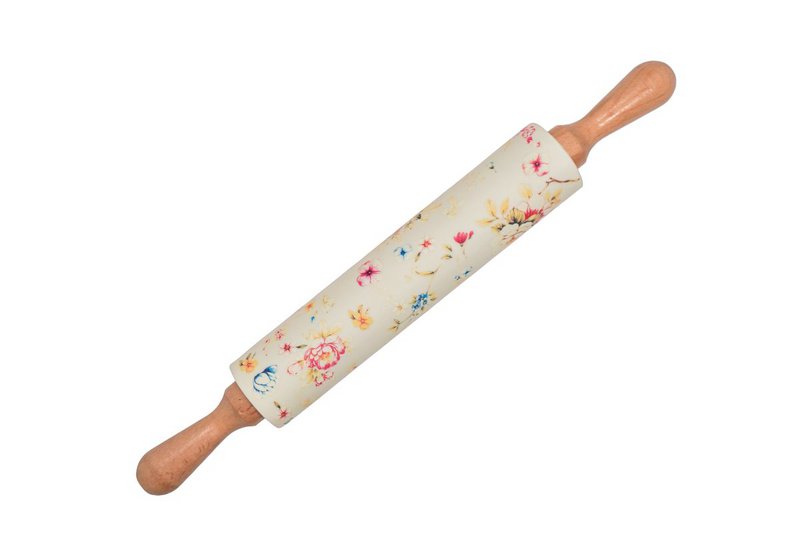 Wałek silikonowy do ciasta Angielski Ogród 43 cm Isabelle Rose
