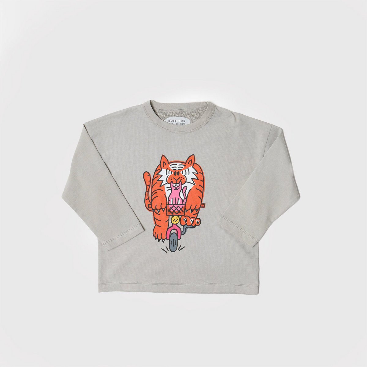 T-SHIRT GRAPHIQUE BASIQUE ÉPAIS « PEDAL FASTER »