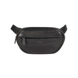 K0012AB | Pouch in genuine full grain leather, with light grain. 4 pockets with zip closure. Polished Nickel Accessories. Black colour. Dimensions: 25 x 13 x 5.5 cm. Packaging: Tnt bag