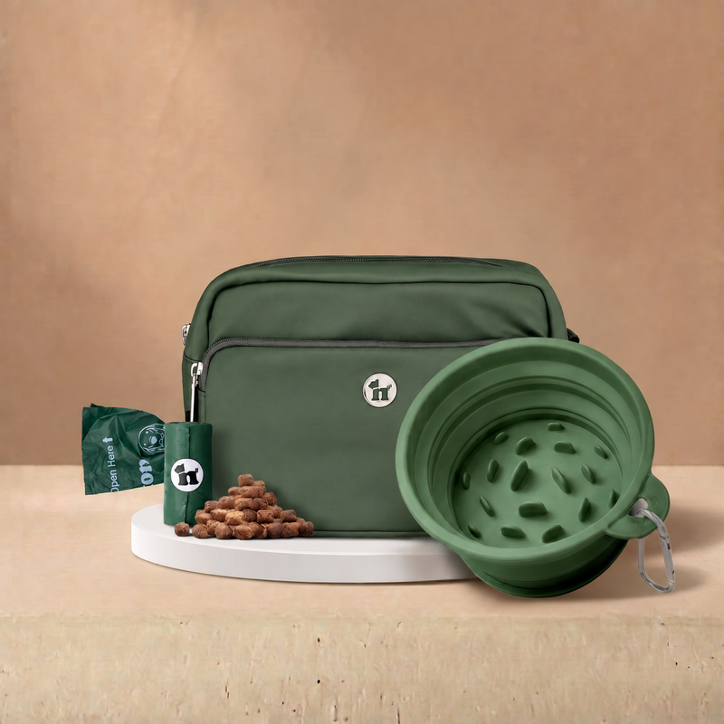 Bag and Bowl Basil Green