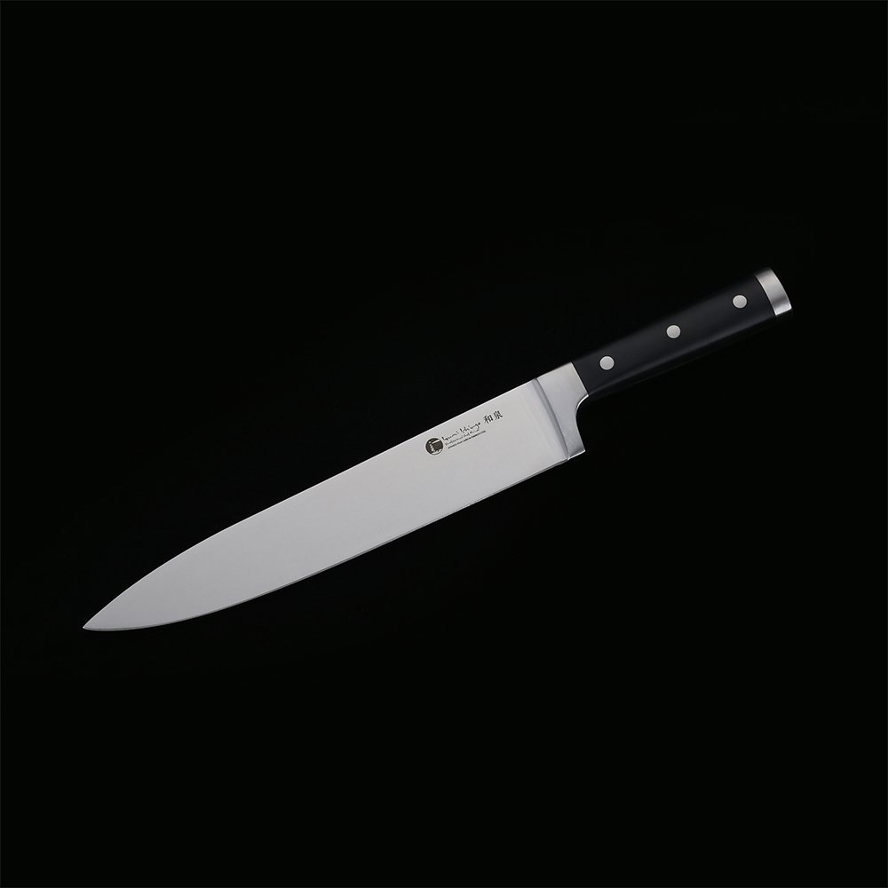 IZUMI ICHIAGO Gyoto Fleisch- und Fischmesser  , Tecaran Griff , "Professional Chefmesser", 10 inch blade