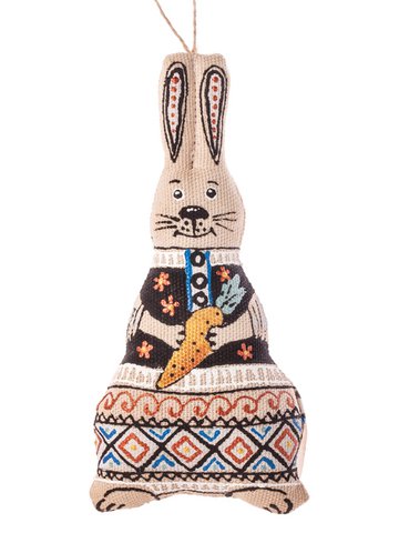 Osterhase mit Karotte