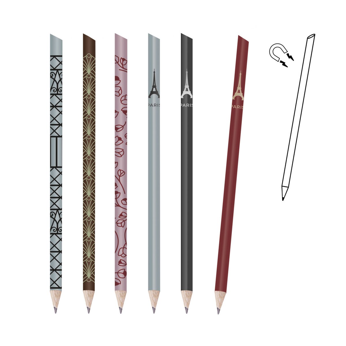 Magnetpapierstift - Paris