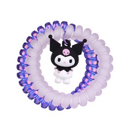 Insieme di 2 elastici a spirale per i capelli kuromi