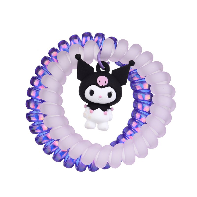 Insieme di 2 elastici a spirale per i capelli kuromi
