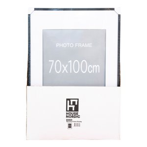 Marbella Frame Display - Frame MDF, 7 pcs. black and 8 pcs. natural, 70X100 cm