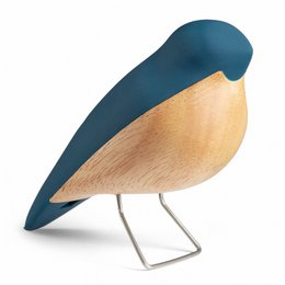The Nightingale - Wooden Bird Animal Figure - Danish Design