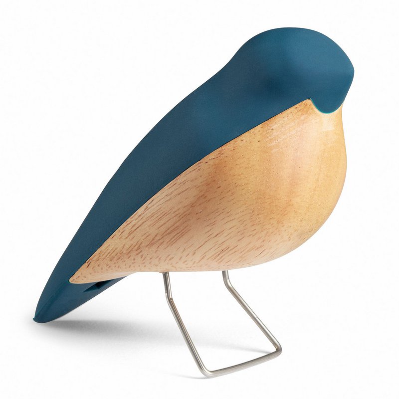 The Nightingale - Wooden Bird Animal Figure - Danish Design