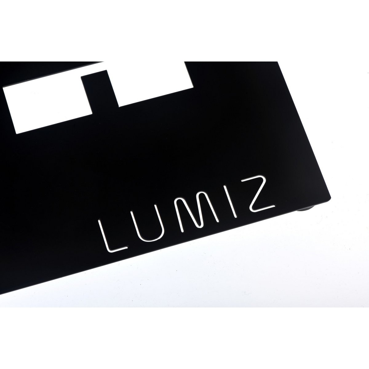 Lumiz metal plate - 20 cm - black