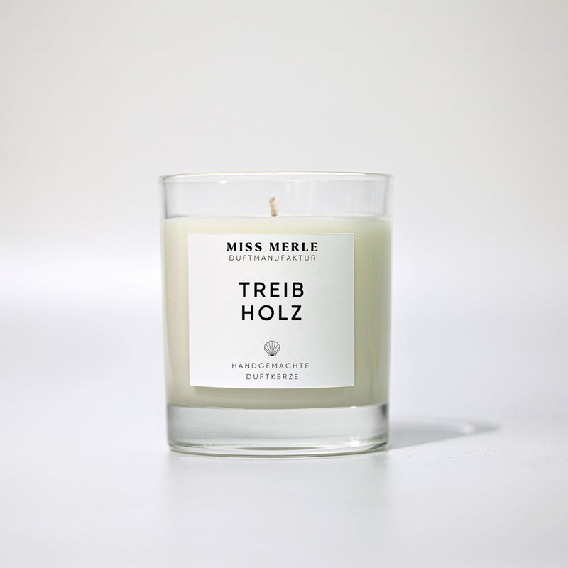 Bougie parfumée TRIBWOOD - chaleureuse et boisée 150g