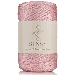 Cordoncino macramè Sensy Premium da 5 mm - 104 iarde, 100% poliestere