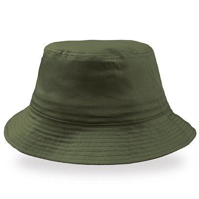 Bucket Hat - Green Cotton