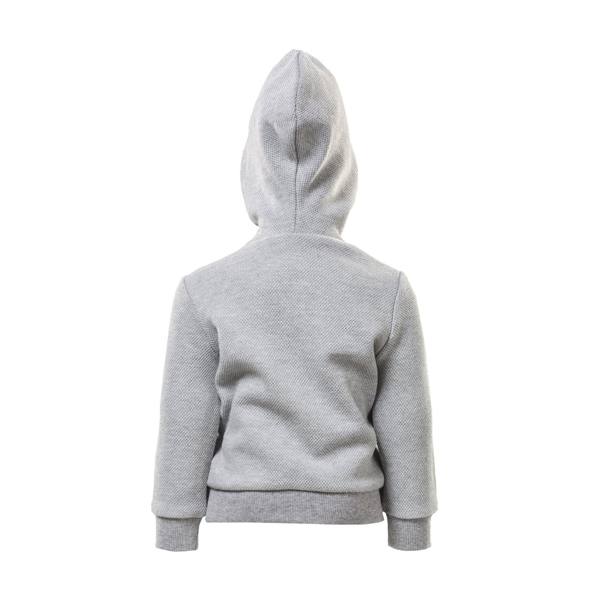 Bluza z kapturem, jasnoszary melanż