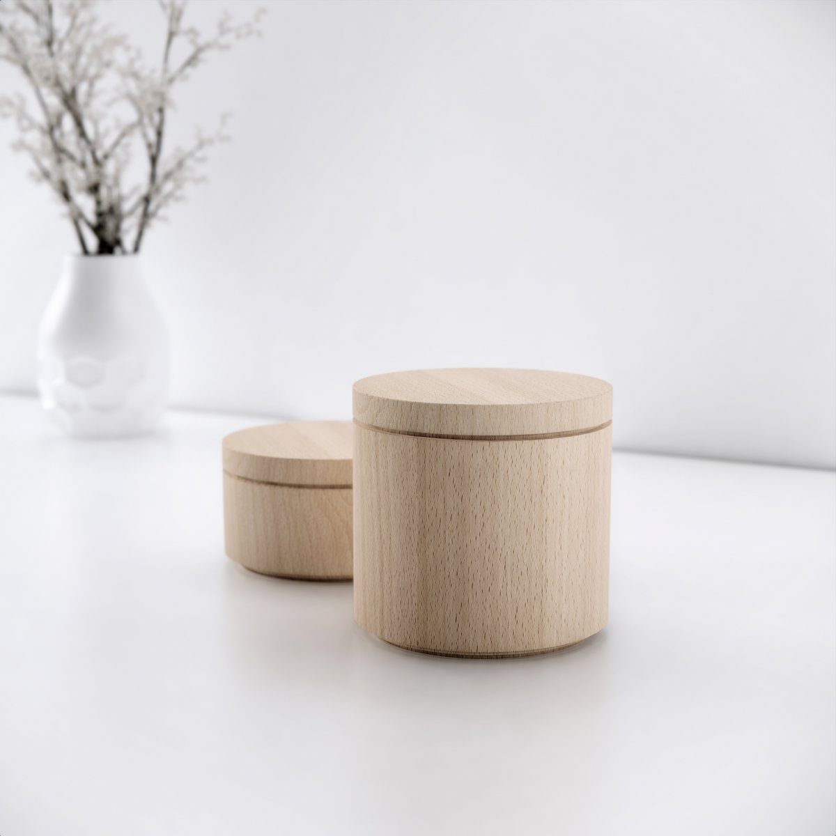 Stack Wooden Desk Organizer Medium