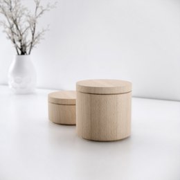 Organisateur de bureau Stack en bois moyen
