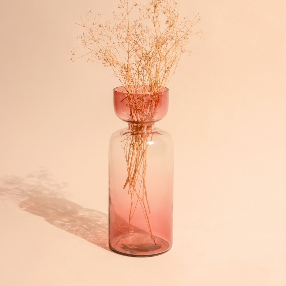 Vase | Handblown Tinted Grande Size Colors | Glass