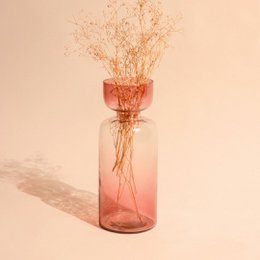 Vase | Handgeblasene, getönte Grande-Size-Farben | Glas
