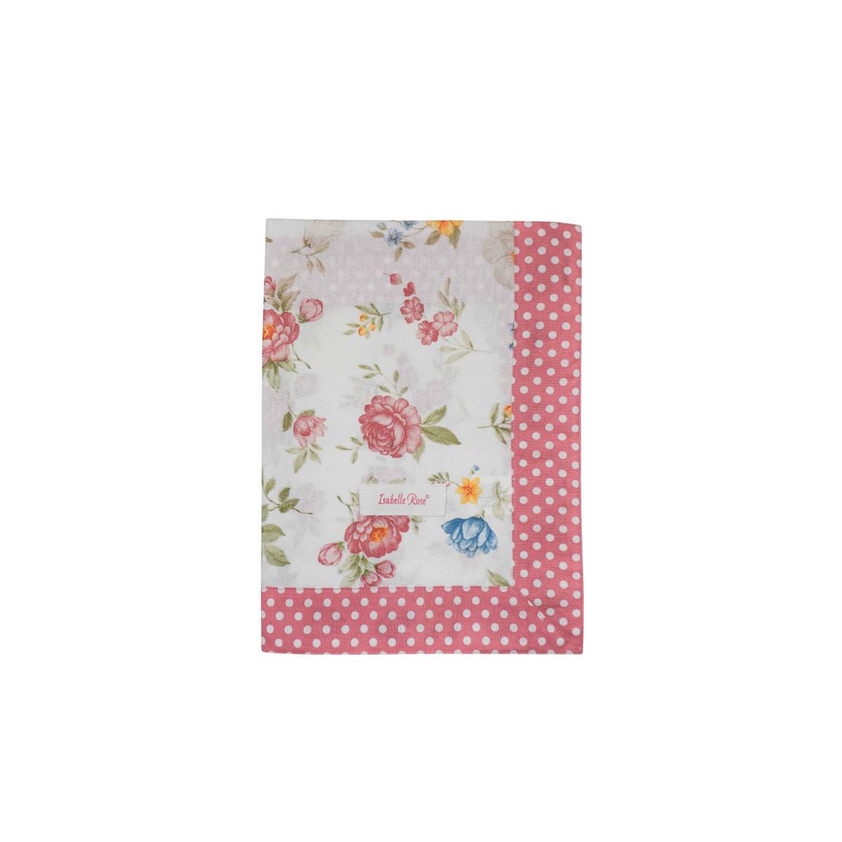 Panno tavolo giardino inglese 100x100 cm rosa Isabelle