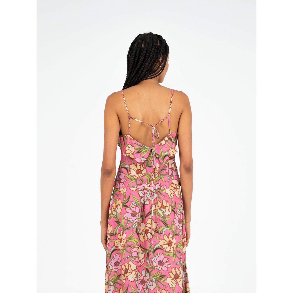 Amara Pink Floral Print Top