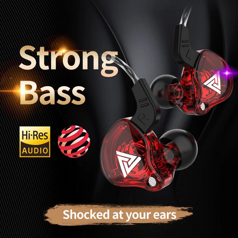 3.5mm câble filaire écouteurs QKZ AK6 HiFi qualité sonore écouteur avec fil jeu casque Gamer casque basse pas cher vente écouteurs