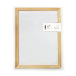 Magnetic chalk board with wooden frame (30x40cm)
