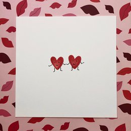 Kaart Hartjes Vrouwtjes Valentijn Editie