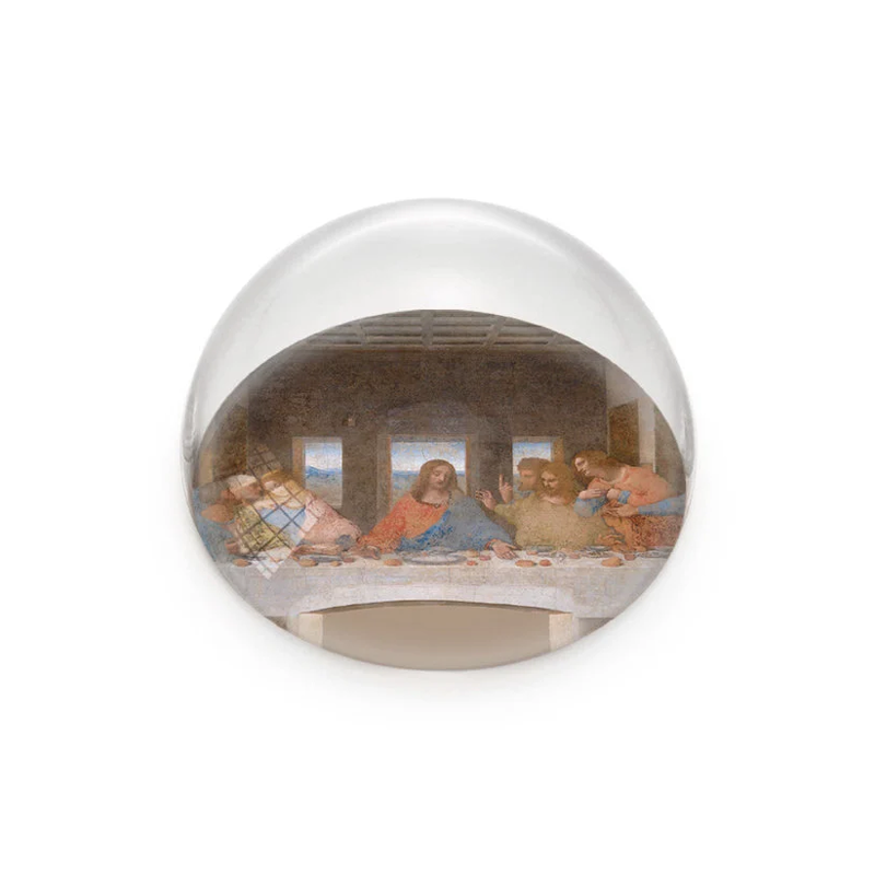 Dôme de verre, Léonard de Vinci, Dernière Cène