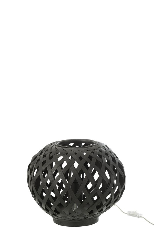 Lampada J-Line - bambù - nero