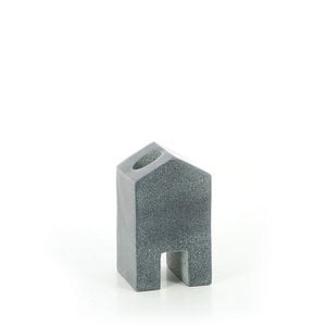 Candle holder HOUSE SMALL, Palewa stone