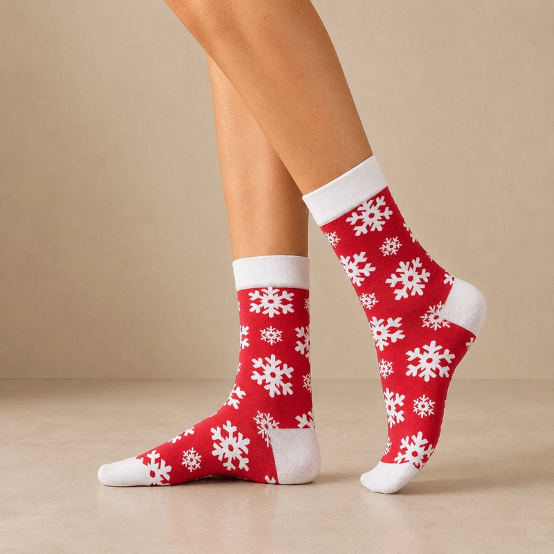 Gemischte Weihnachtskniestrümpfe I 38-45