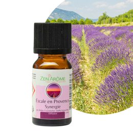 Synergy of essential oils - Escale en Provence - 10 ml - Use for Diffusion - Packaged in France