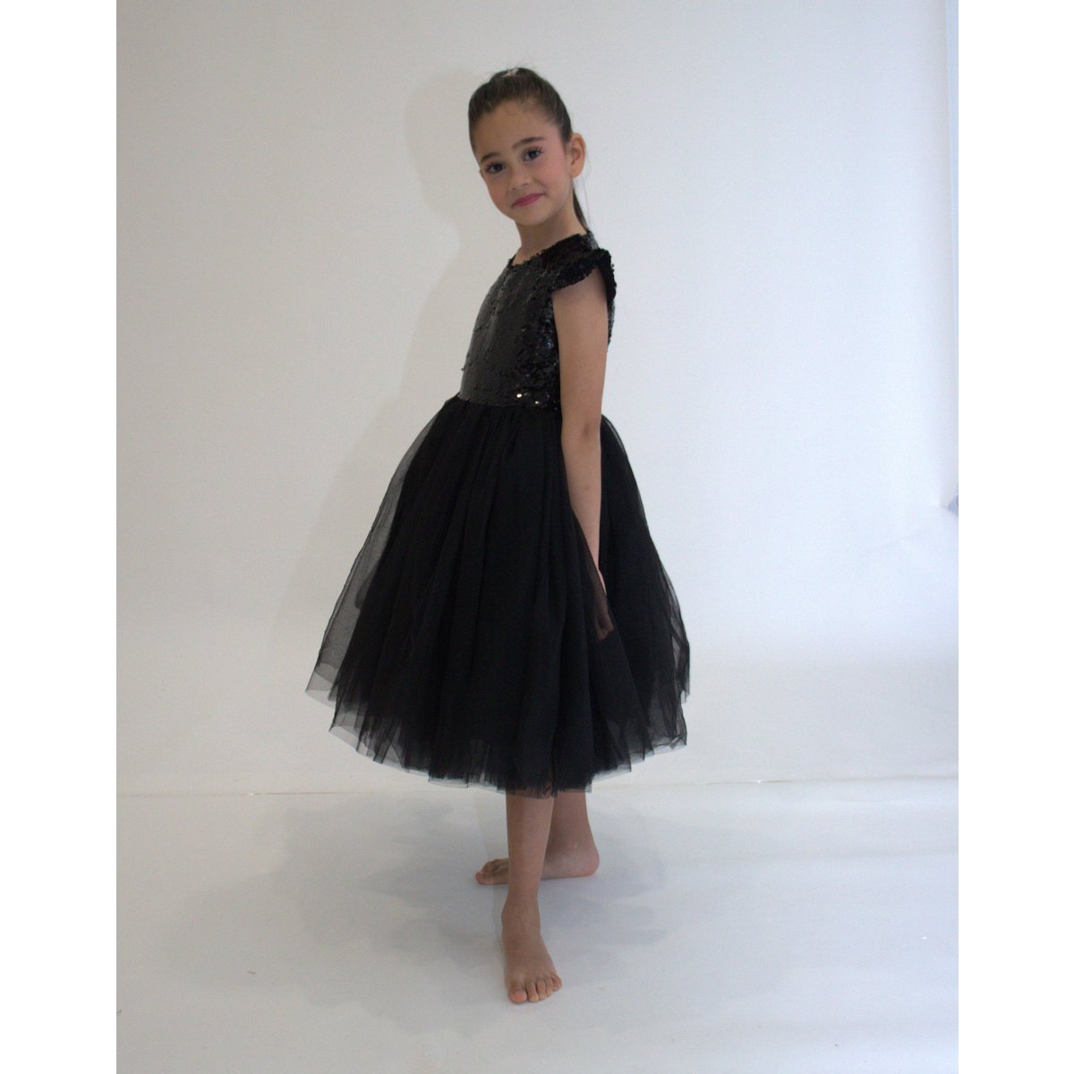 FIONA Ceremony dress Black - Size 150cm (9/10 years)