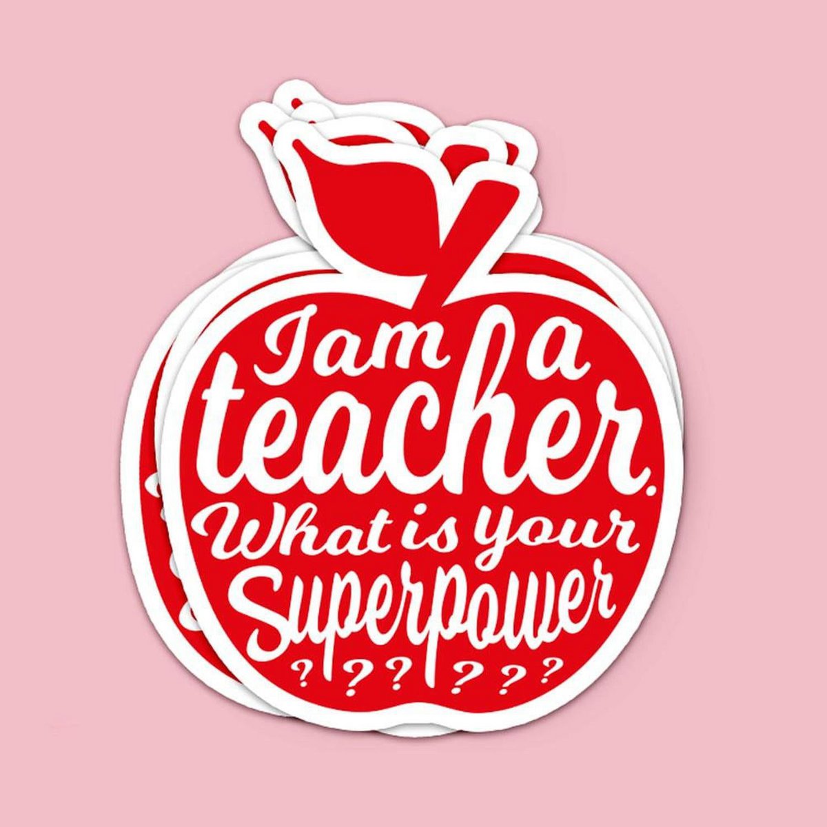 Sticker I am a teacher