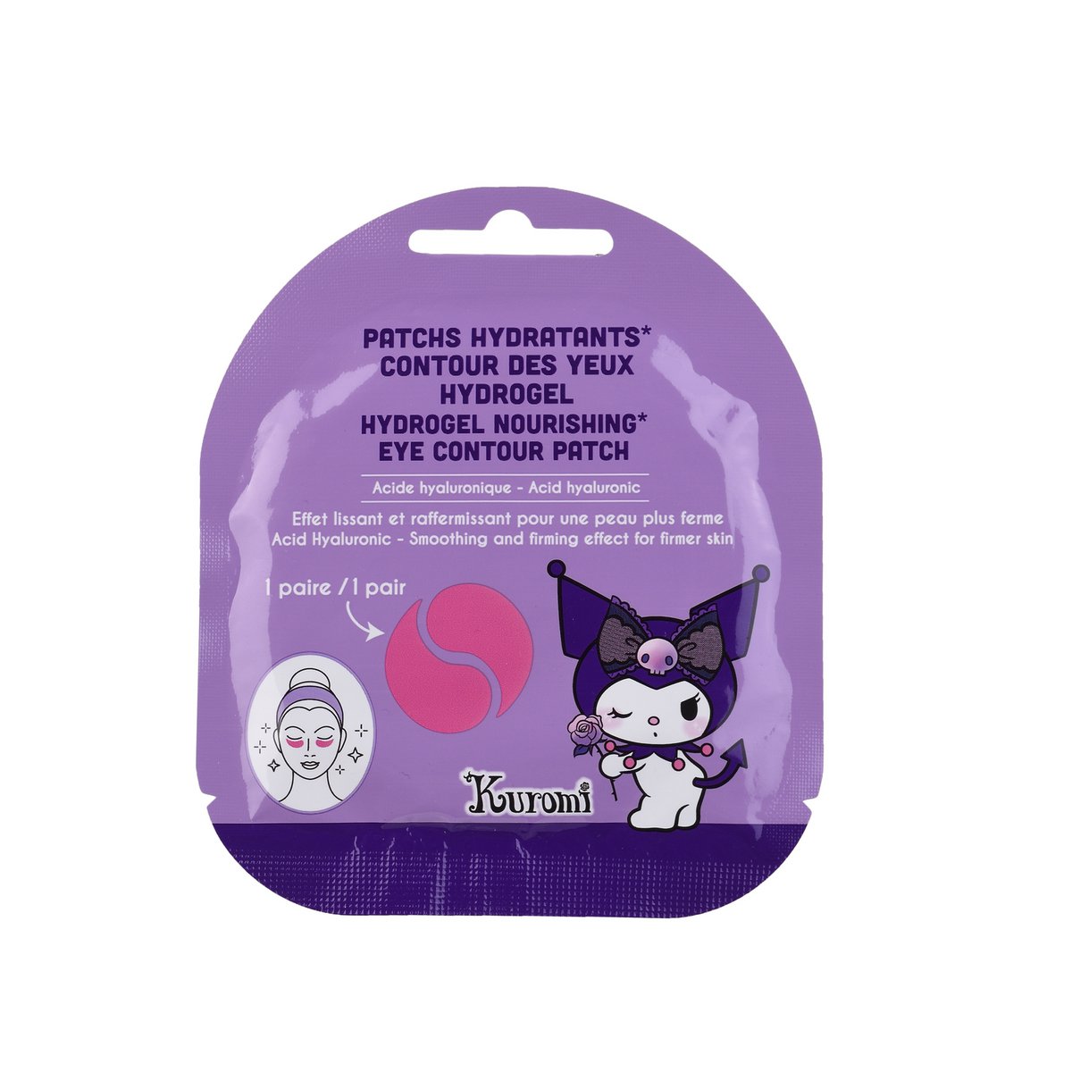 Patchs contour des yeux hydrogel KUROMI