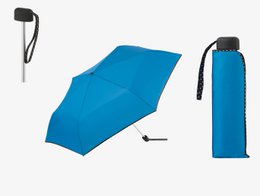 Flat Manual Folding Umbrella "Spirit" | Light | With exhibitor | C-Collection